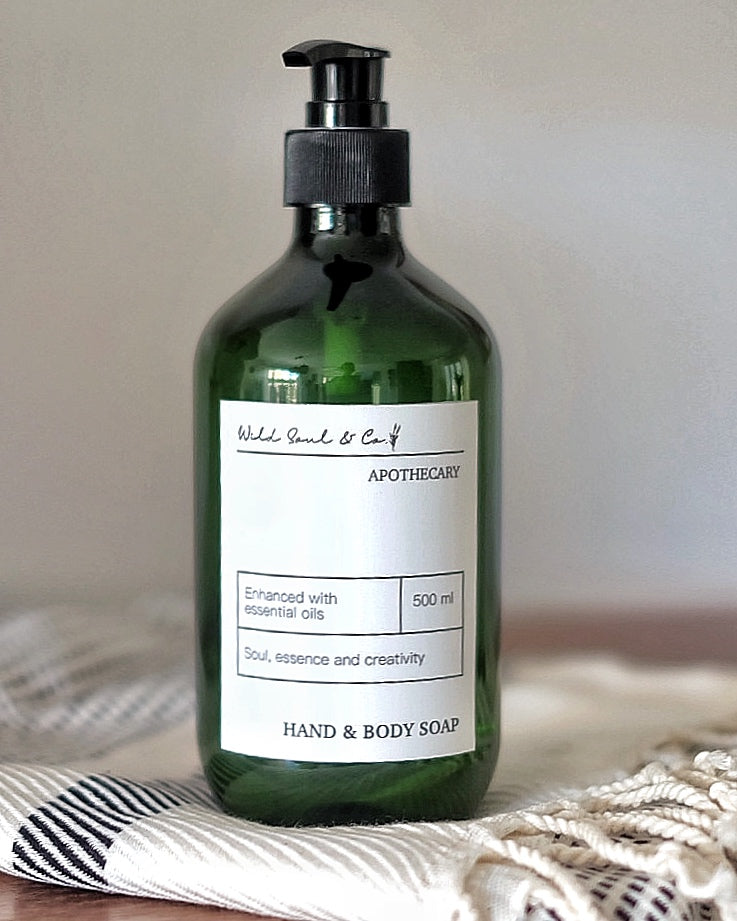 Jabón de manos y cuerpo Wild Soul & Co. 500ml