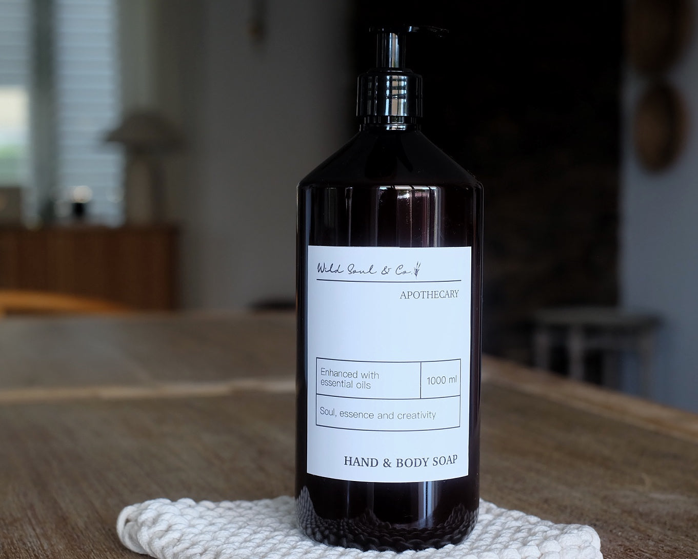 Jabón de manos y cuerpo Wild Soul & Co. 1000ml