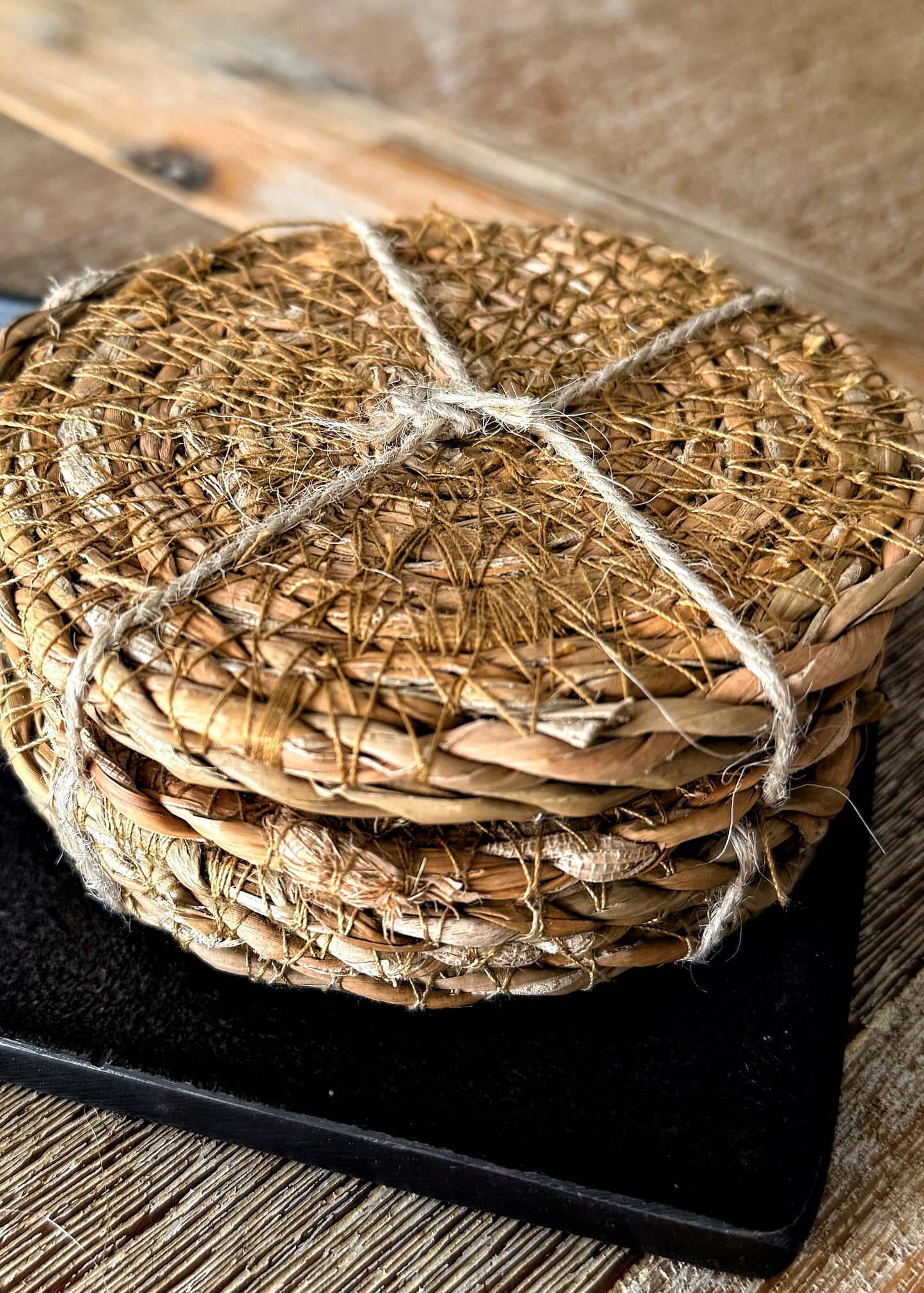 Posavasos de seagrass Menorca redondos
