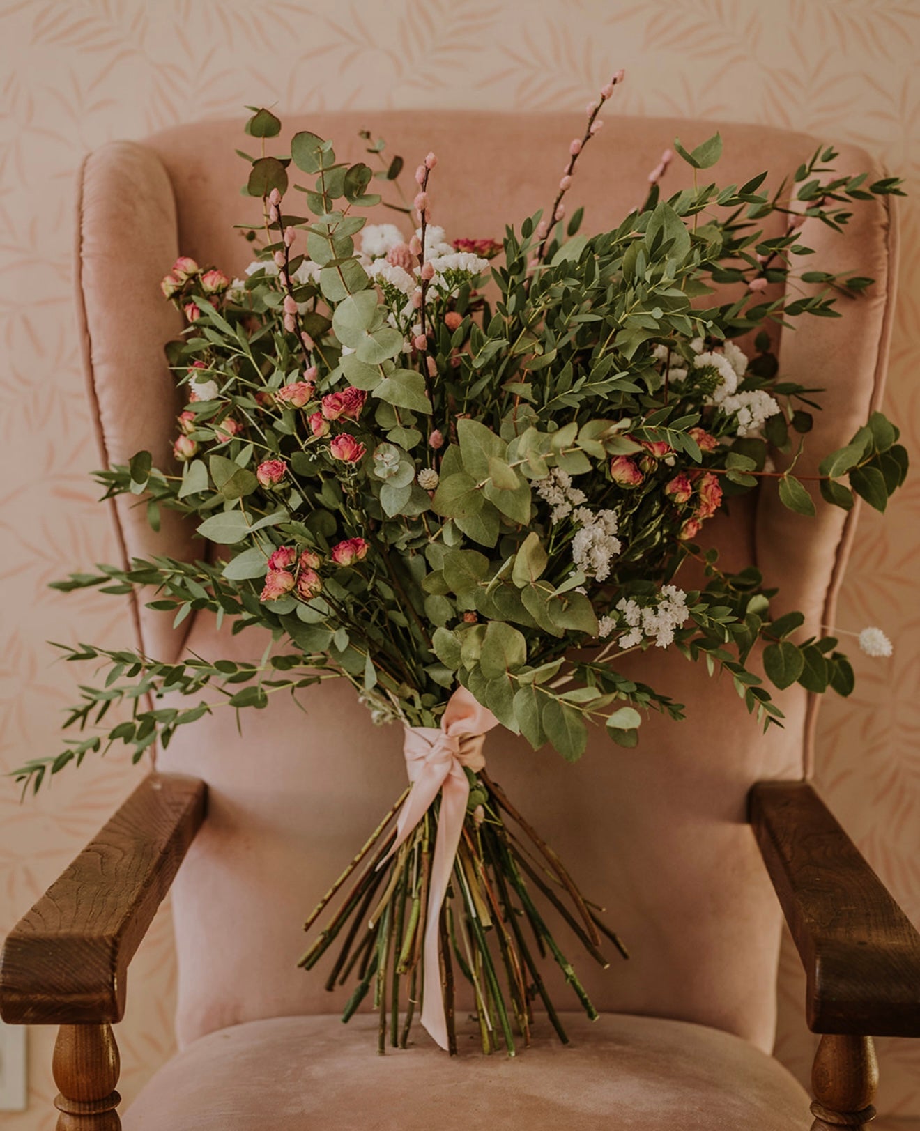 Ramo de flores secas ROMÁNTICO