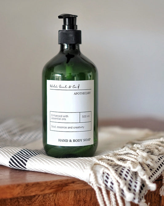 Jabón de manos y cuerpo Wild Soul & Co. 500ml