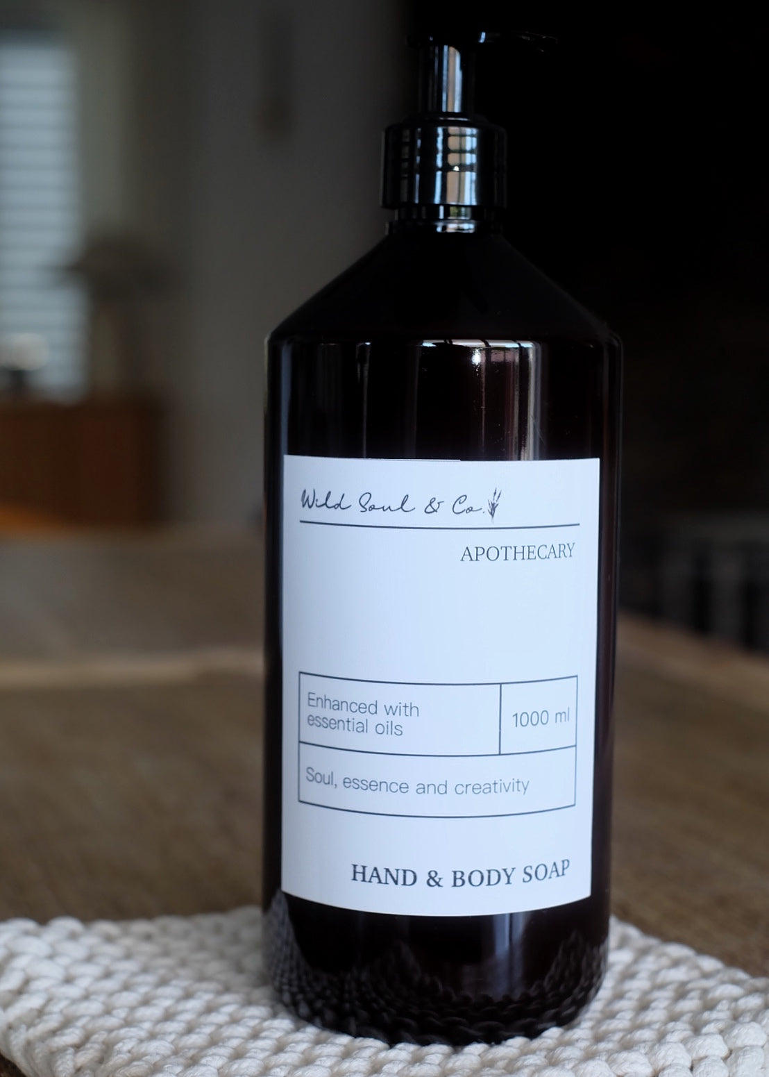 Jabón de manos y cuerpo Wild Soul & Co. 1000ml