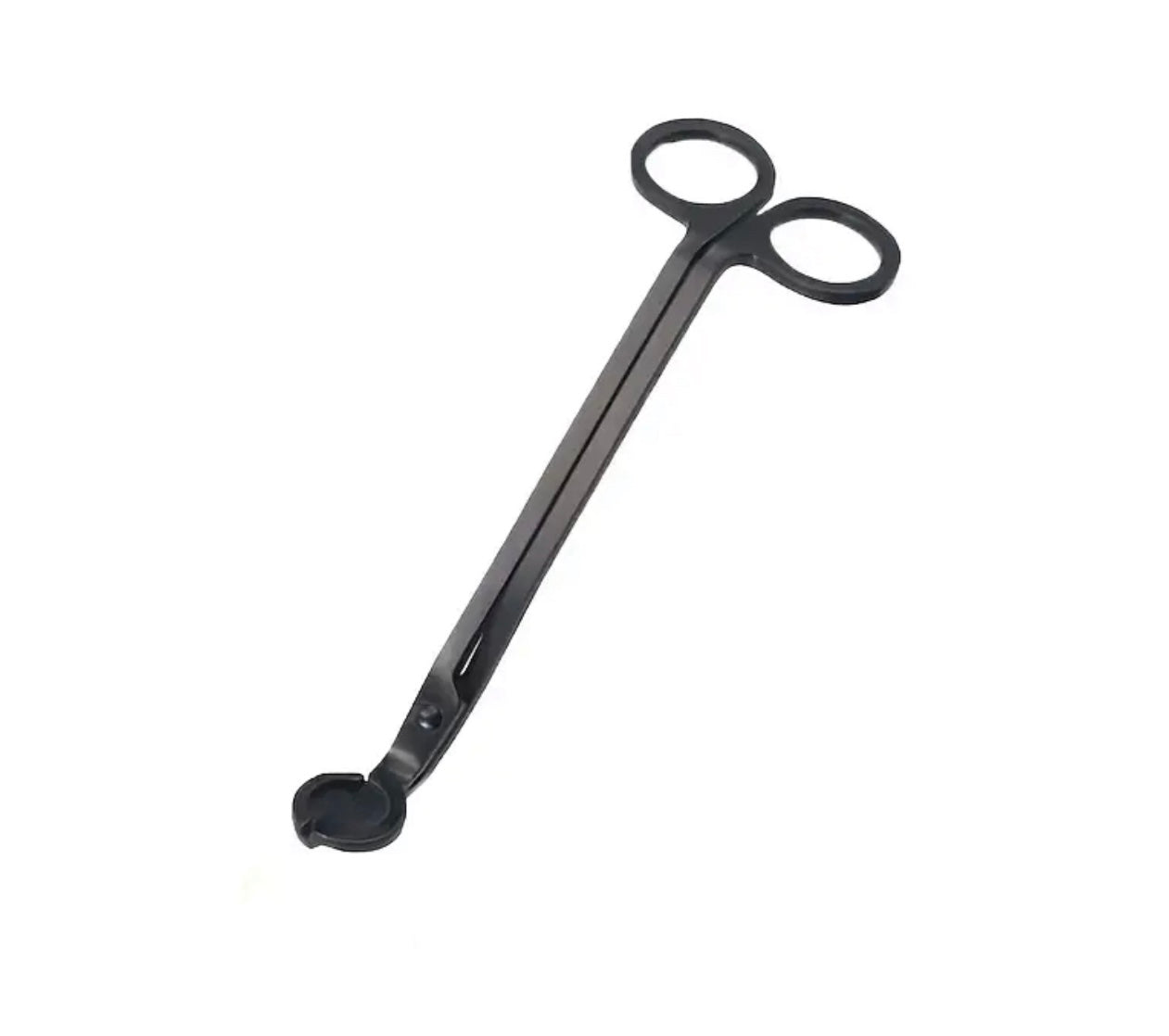 Corta mechas velas acero negro Silvie