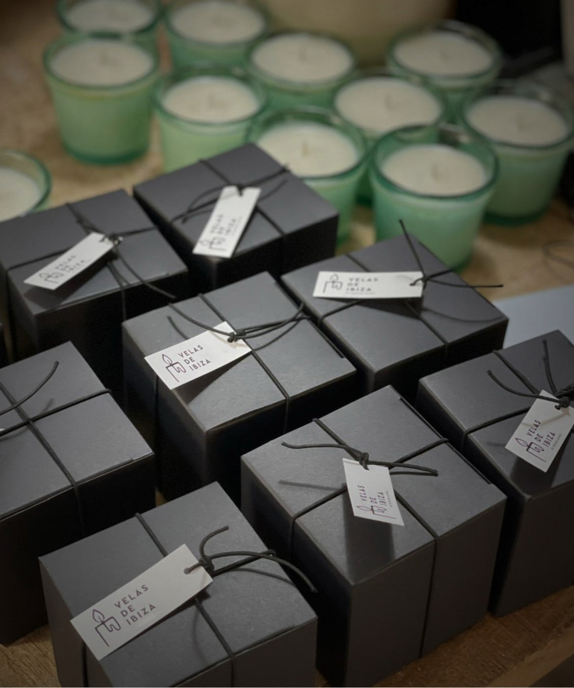 VELAS DE IBIZA Colección Petit Aroma Naranja y Canela