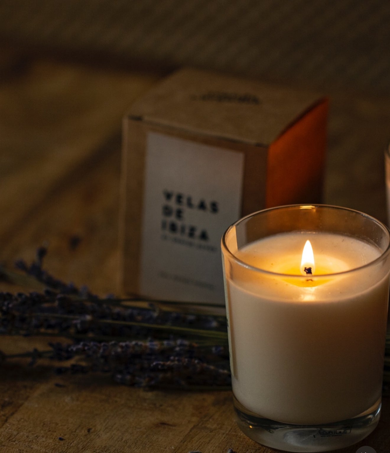 VELAS DE IBIZA Aromas del Mediterráneo Aroma Lavanda