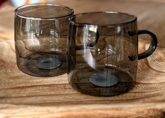 Taza de vidrio borosilicato Claudia