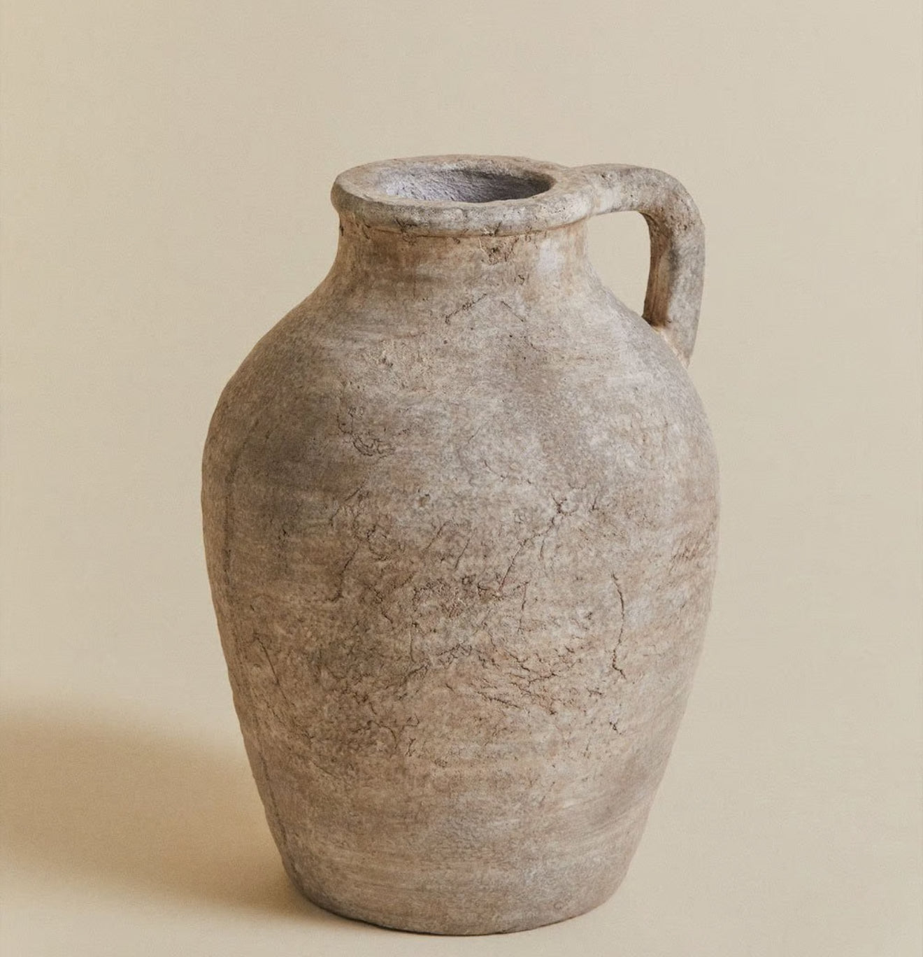 Jarrón en Terracota con Asa Menorca