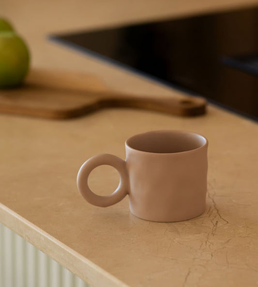 Pack de 2 tazas de café en new bone china 30 cl Wave