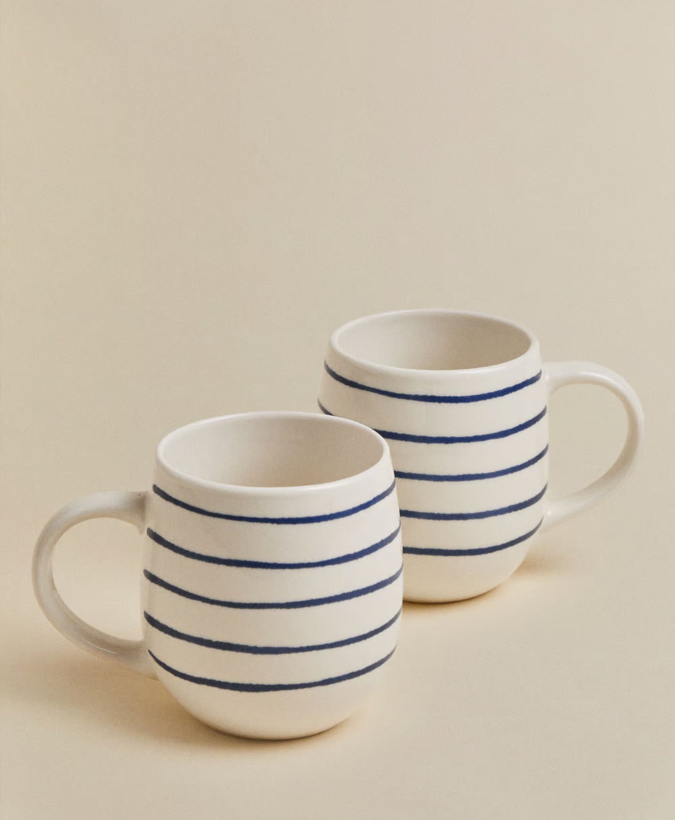 Pack de 2 tazas en new bone china 47 cl Casilda